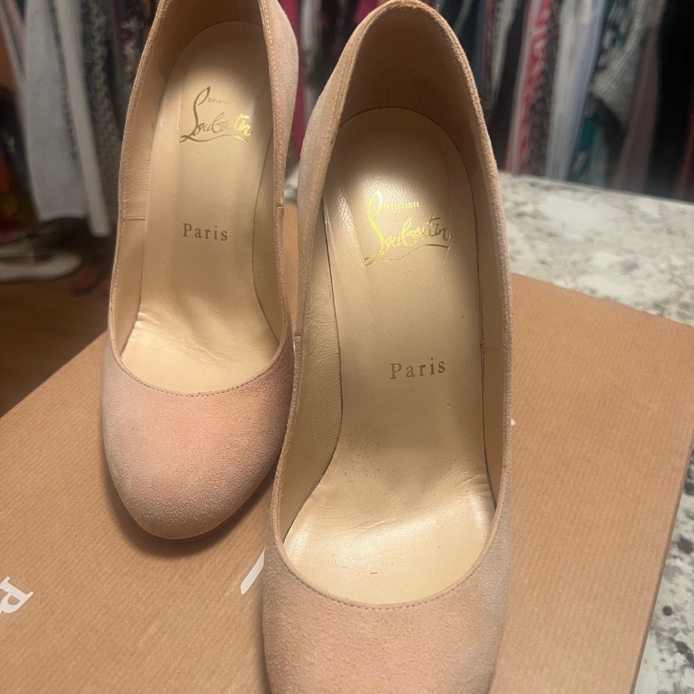Christian Louboutin Blush Pink Heels